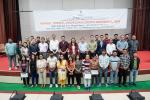 Group photo of NEC Officers and Staff on the last day of the Swachchta Pakhwara.