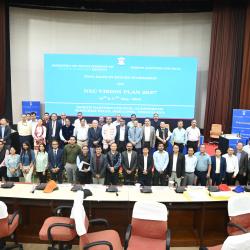 A group photograph of all participants of NEC Vision Workshop