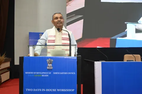 डोनर मंत्रालय के सचिव श्री चंचल कुमार ने अपने संबोधन के दौरान