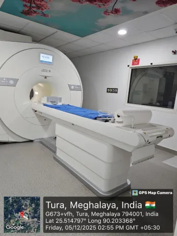 Support for 1.5 Tesla MRI Machine at Tura Civil Hospital