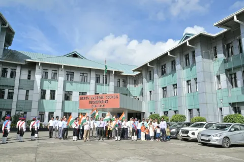 80th Independence Day at NEC Secretariat