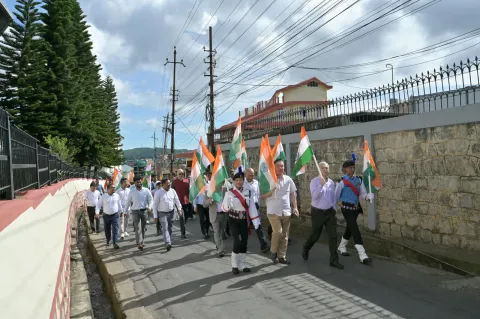 80th Independence Day at NEC Secretariat
