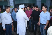 Union Minister, DoNER Sh. Jyotiraditya M. Scindia is interac