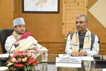 Minister, DoNER Sh. Jyotiraditya M. Scindia is interacting w