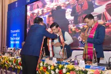 Union Minister of State for DoNER, Dr. Sukanta Majumdar, bei