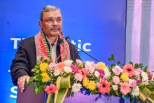 Mr. Chanchal Kumar, Secretary, MDoNER, during his address at
