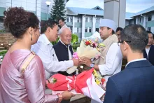 Union Minister, DoNER Sh. Jyotiraditya M. Scindia is being