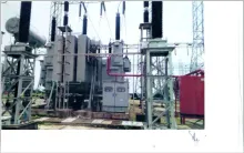 Installation of 220-132kV, 100MVA Auto Transformer at Agia (