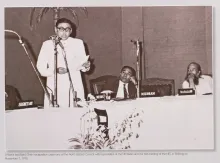 Inauguration Ceremony of NEC on November 7,1972