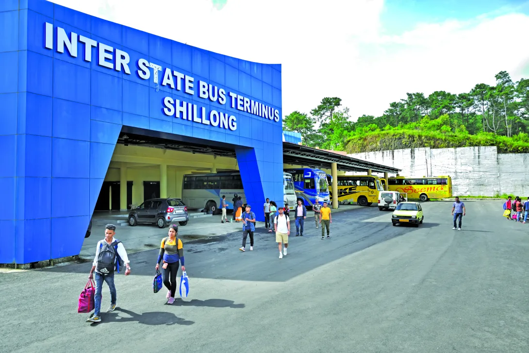 Inter State Bus Terminus (ISBT), Mawlai-Mawiong, Shillong, M