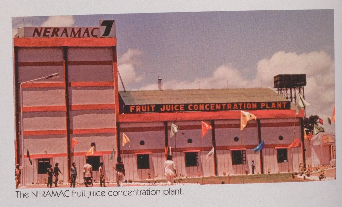 The NERAMAC fruit juice concentration plant