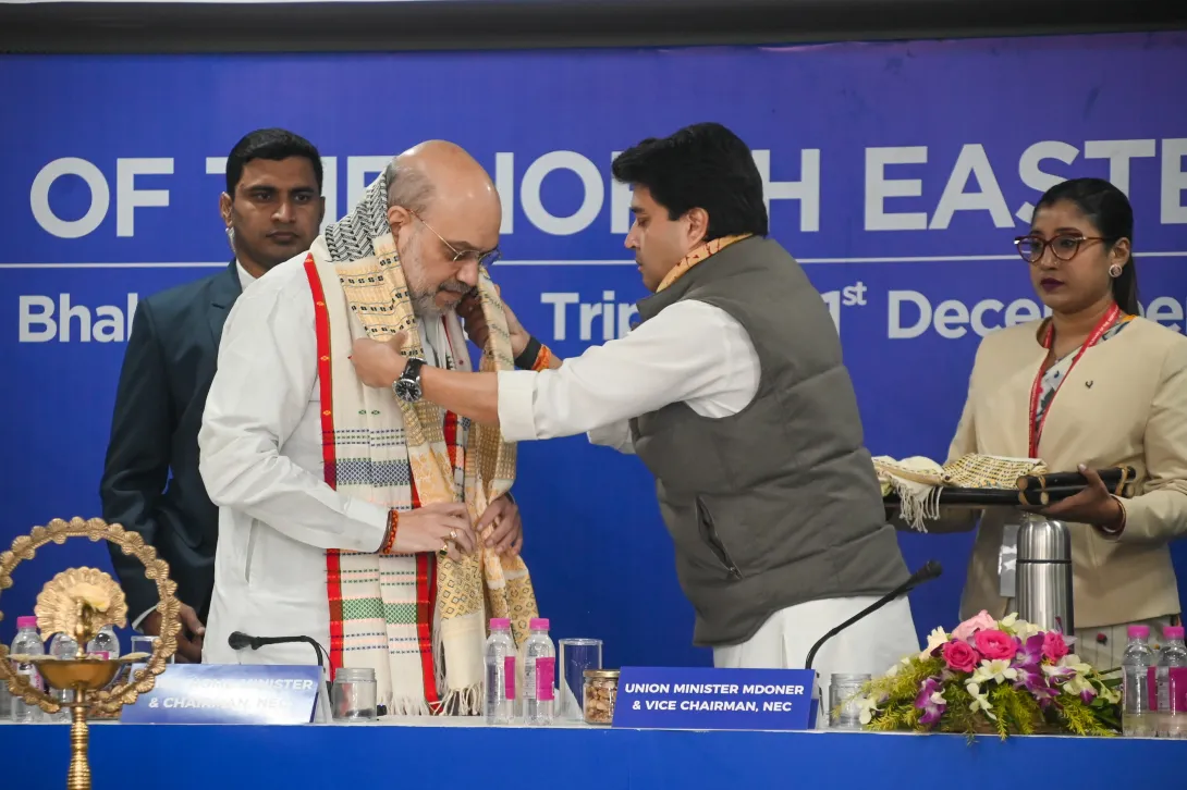 Home Minister and Chairman of the NEC, Mr. Amit Shah, is bei